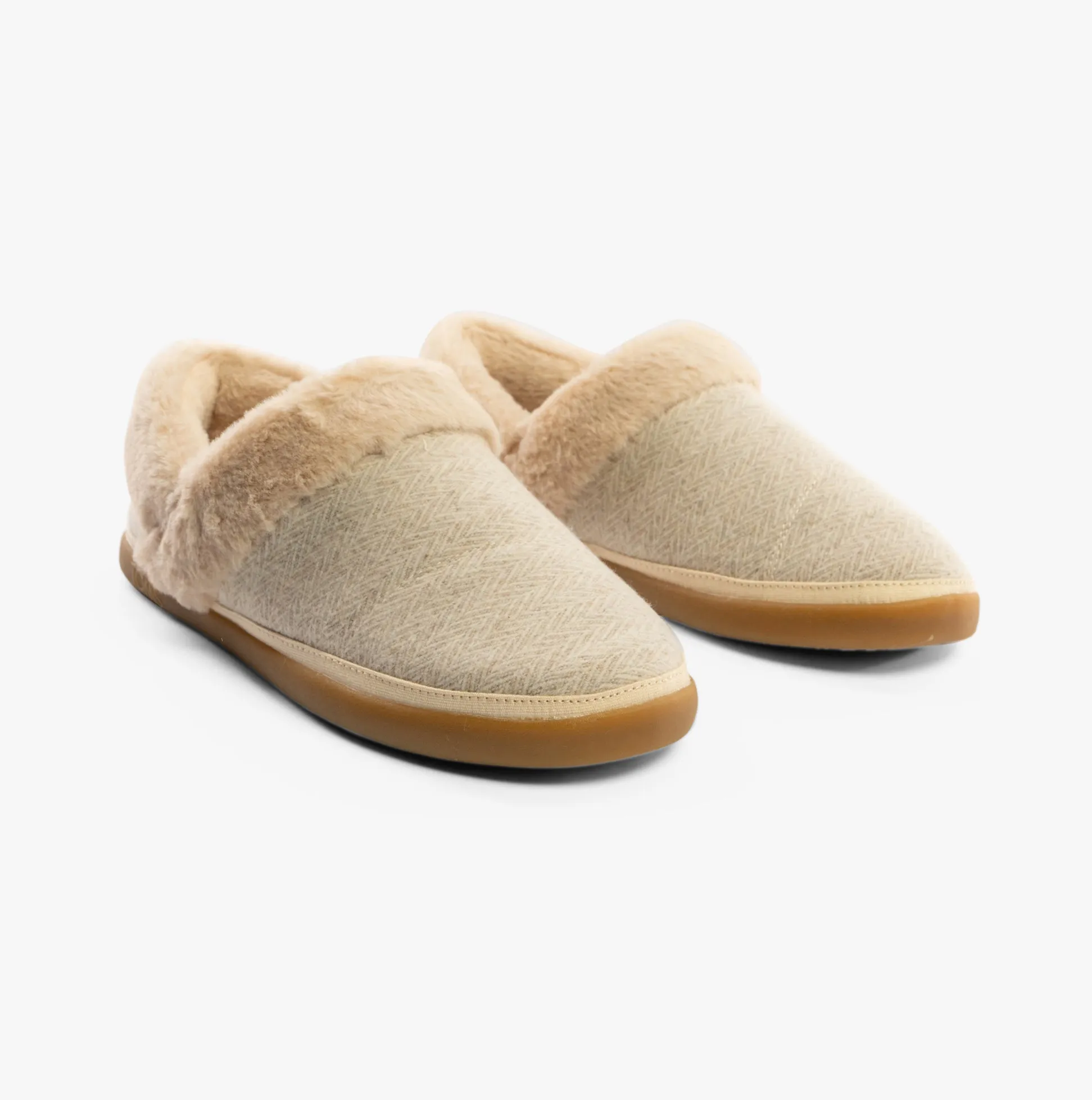 TOMS OSLO Womens Slippers Natural