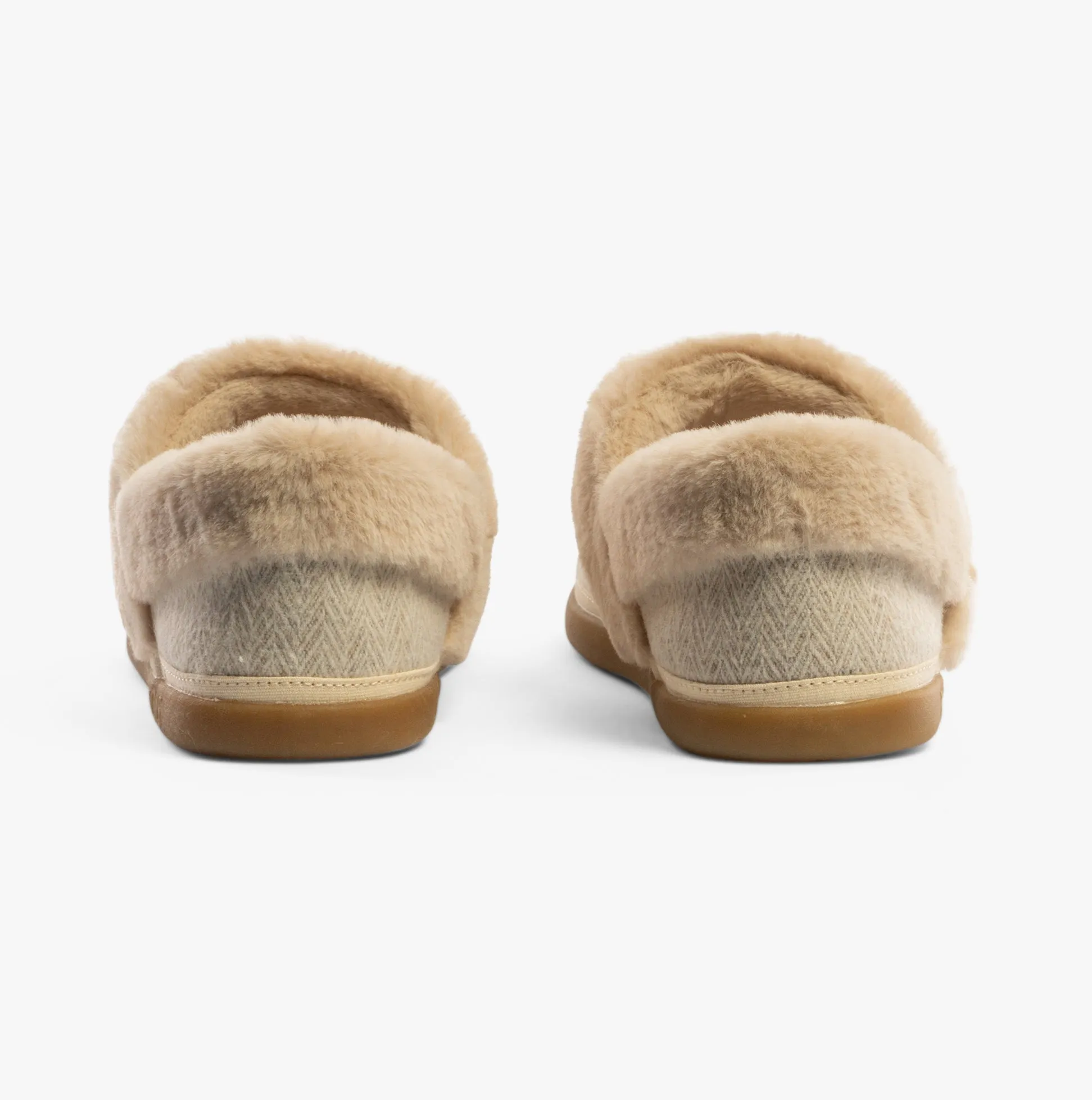 TOMS OSLO Womens Slippers Natural