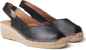 Toni Pons Women's Bernia-p Espadrille Wedge Sandal