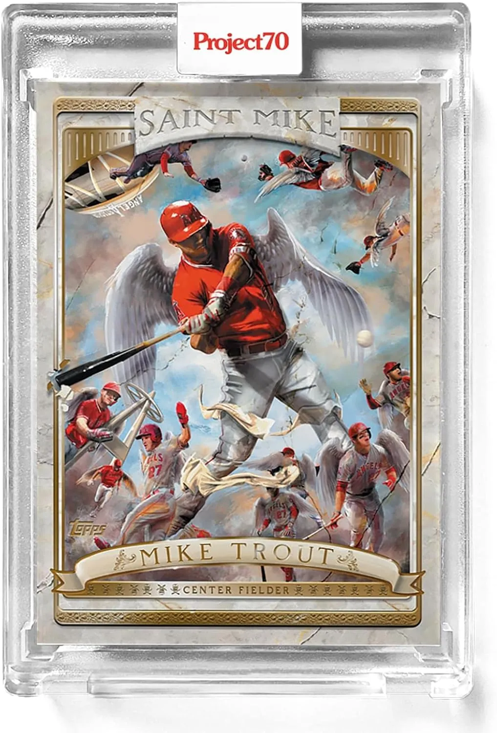 Topps Project70 Card 502 | Mike Trout 2006 by Shoe Surgeon