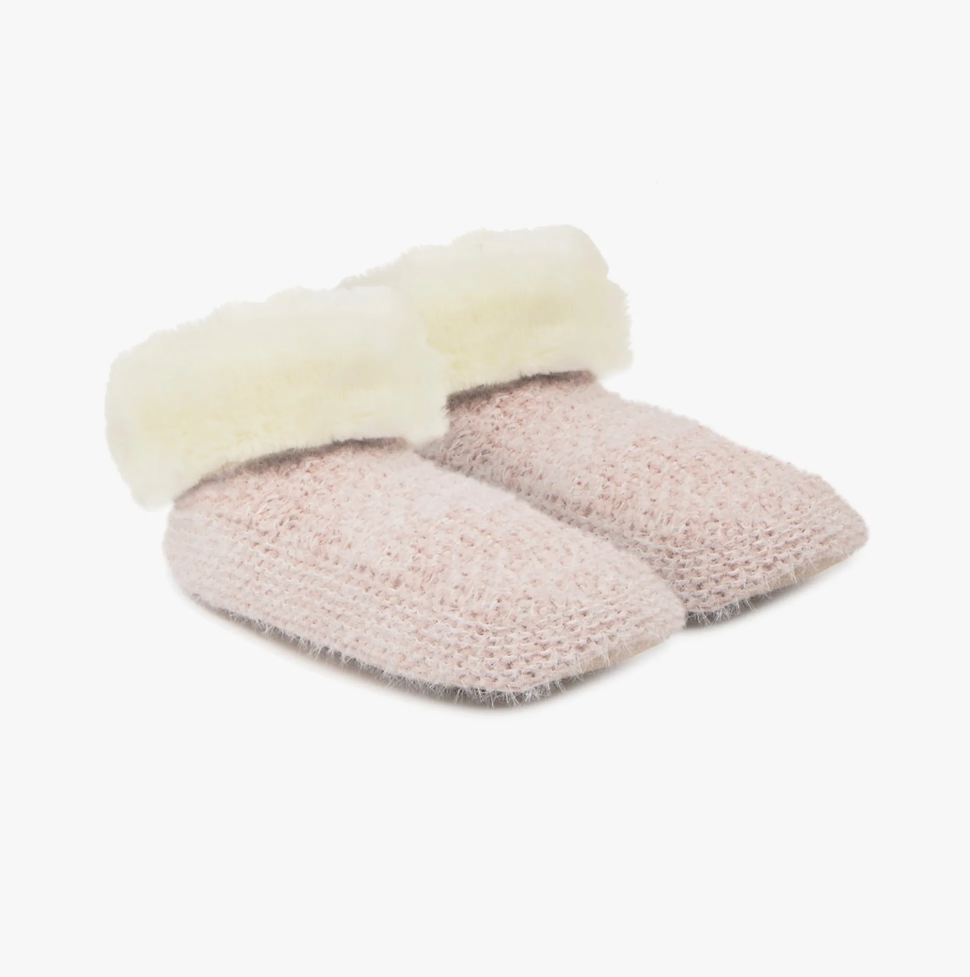 Totes Toasties KNITTED BOOTIES Womens Pink