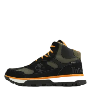 Trail Trekker Mid GTX® Jr Orange/Black/Yellow