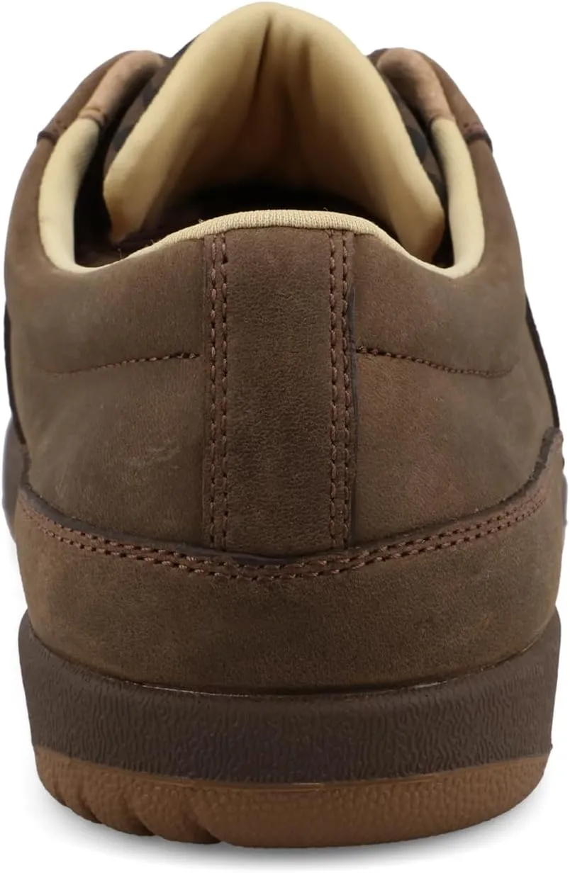 Twisted X Men's Boat Shoe, Moc Toe