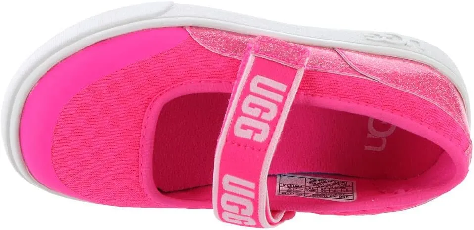 UGG Girls' Rennon Skimmer Glitter Sneaker