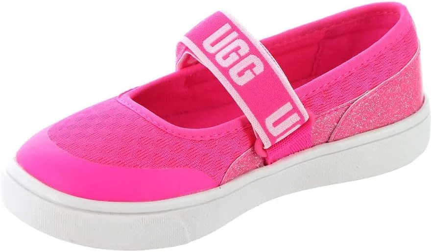 UGG Girls' Rennon Skimmer Glitter Sneaker