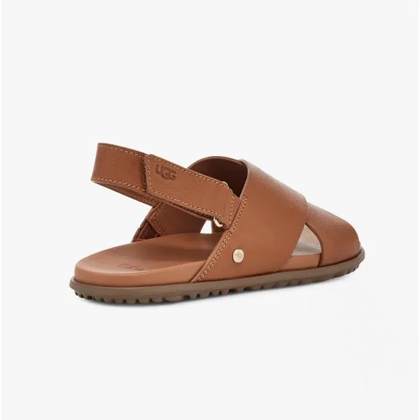 UGG SOLIVAN SLINGBACK Womens Leather Sandals Tan