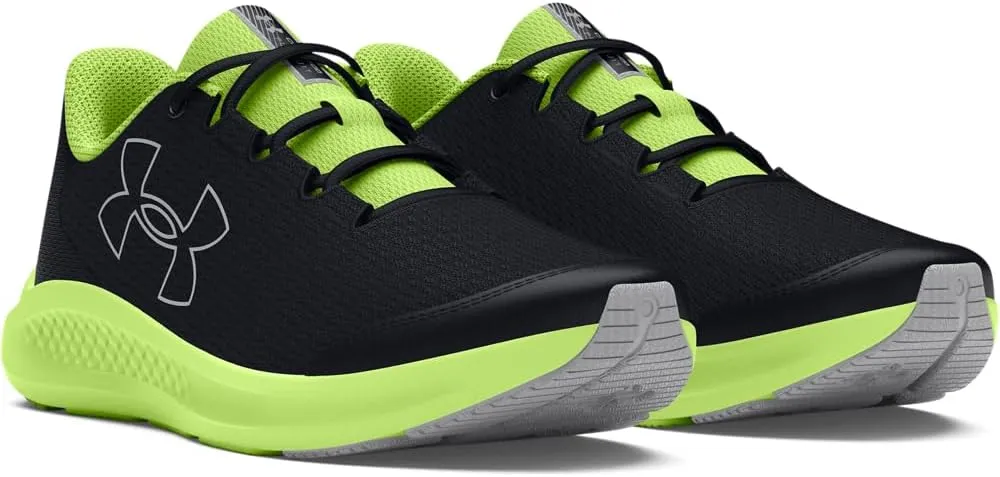 Under Armour Boys' Grade School Charged Pursuit 3 Big Logo Sneaker