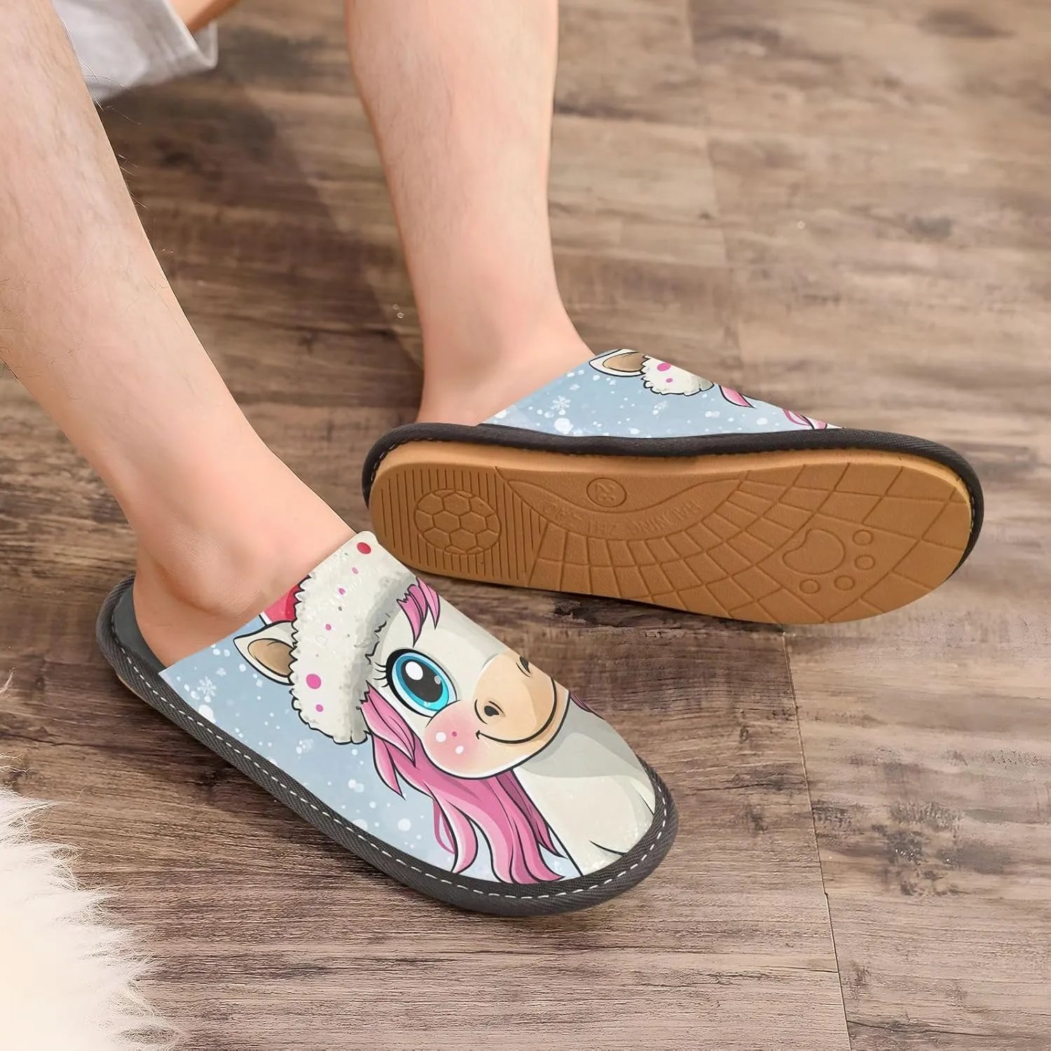 Unisex Slippers for Home Womens Bedroom Shoes Indoor Outdoor Slippers