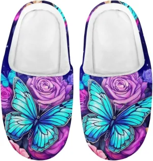 Upetstory Girls Boys Warm Slipper Winter House Slippers for Kids Size 9-14.5