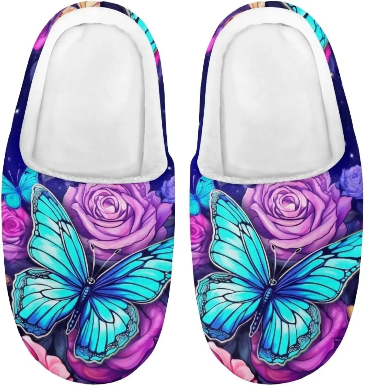 Upetstory Girls Boys Warm Slipper Winter House Slippers for Kids Size 9-14.5