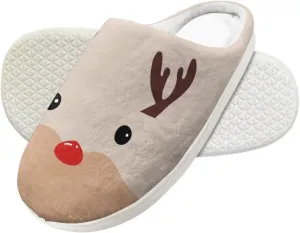 US 9-US 14.9 Unisex Girls and Boys Plush Slippers House Bedroom Shoes Warm Cozy Lightweight Kids Shoes