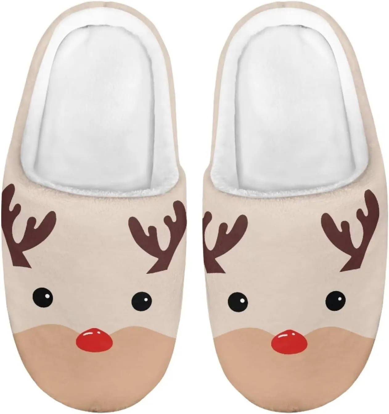 US 9-US 14.9 Unisex Girls and Boys Plush Slippers House Bedroom Shoes Warm Cozy Lightweight Kids Shoes