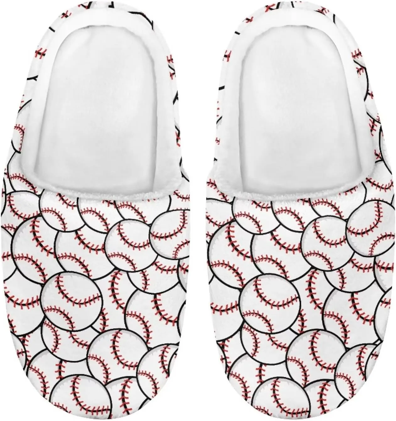 Veniyate Plush Warm Slippers for Girls Boys Kids Toddlers Winter Indoor House Home Shoes