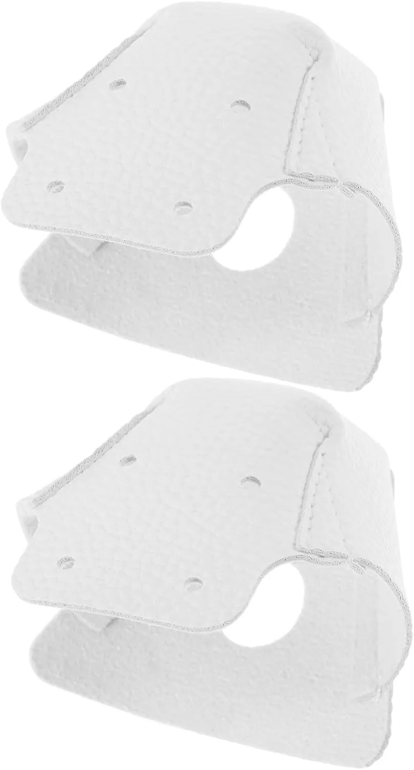 VICASKY 1 Pair Roller Skate Shields Quad Skate Front Protectors Ice Skate Toe Caps Guards Ice Skating Shoe Protective Covers with 4 Holes