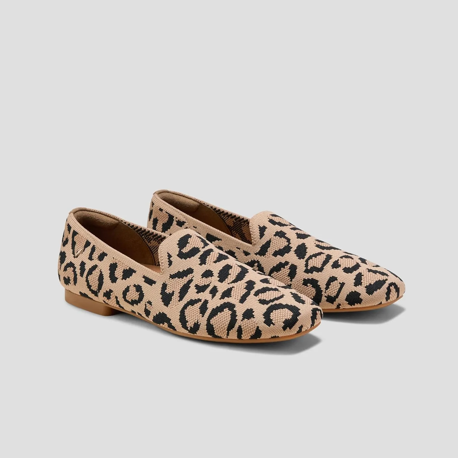 VIVAIA Samanth Women's Casual Flats Slip on Washable Loafer Flats Shoes Comfortable Square-Toe Style