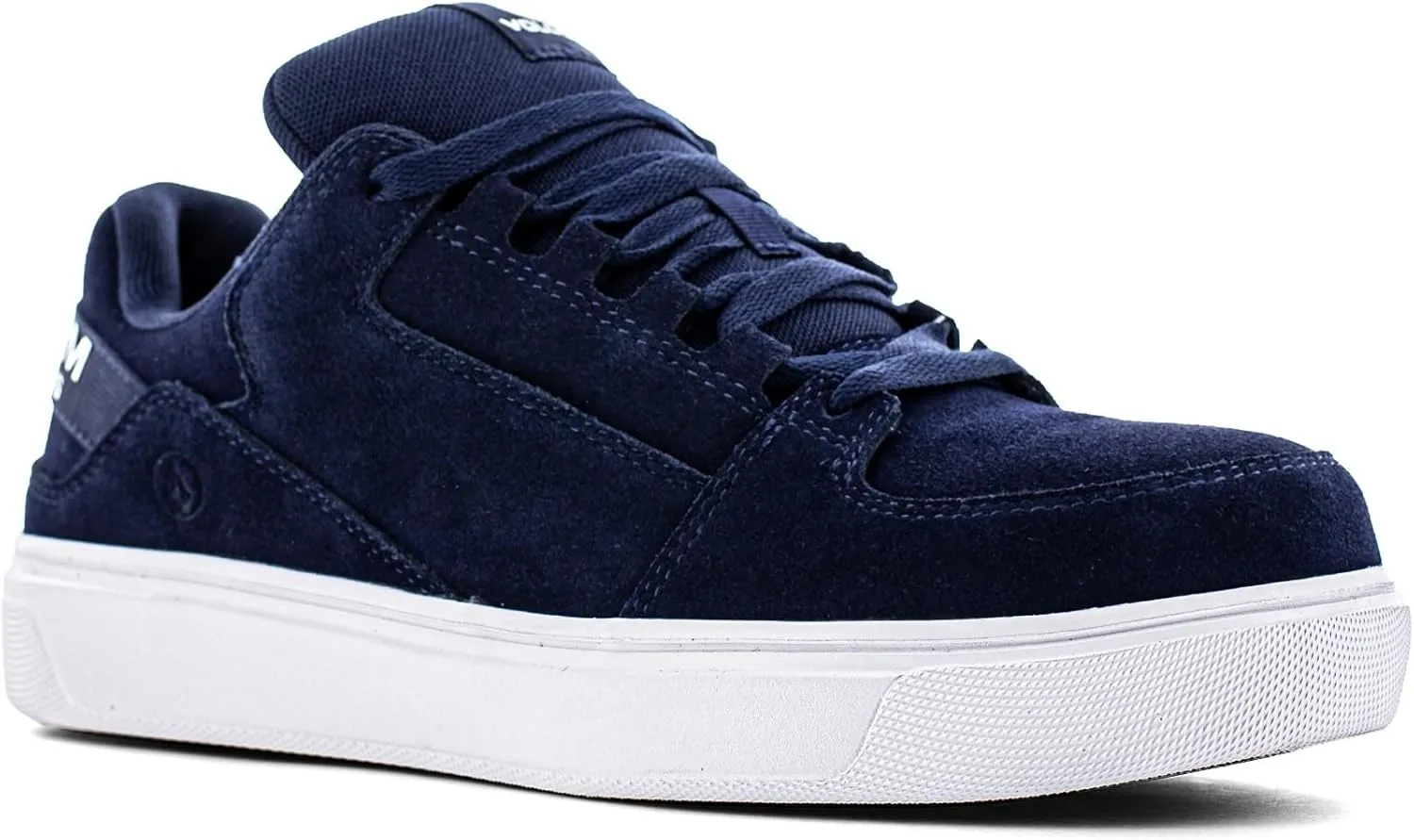 Volcom Evolve Men's Safety Toe Skate Shoe - Comp Toe - Navy Suede - 10.5 Wide