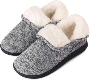 VONMAY Women's Slippers Boots Memory Foam Fuzzy Booties House Shoes Winter Warm Indoor Outdoor
