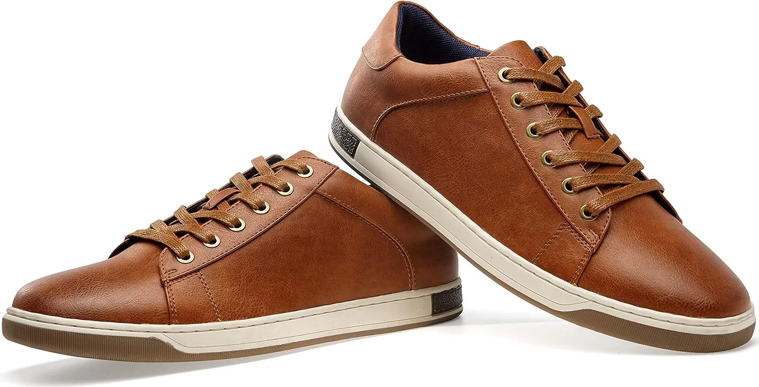 Vostey Men's Sneakers Fashion Casual Shoes Dress Sneaker Oxford Shoes