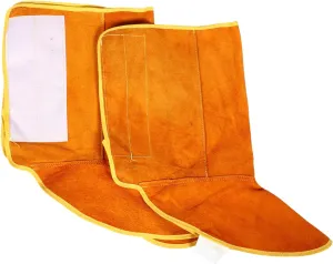 Welding Foot Protector Tool Pair Cm Cow Leather Foot Cover Comfortable for Factory Safety