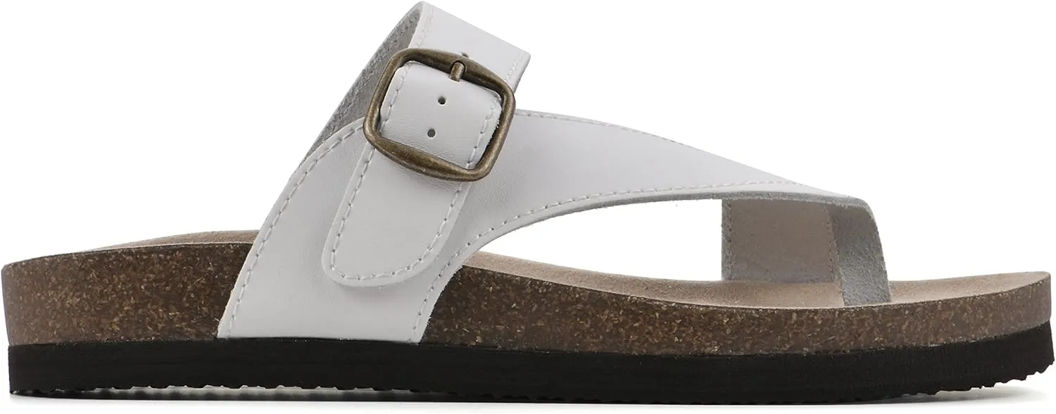 WHITE MOUNTAIN Carly Signature Comfort-Molded Footbed Sandal