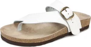WHITE MOUNTAIN Carly Signature Comfort-Molded Footbed Sandal