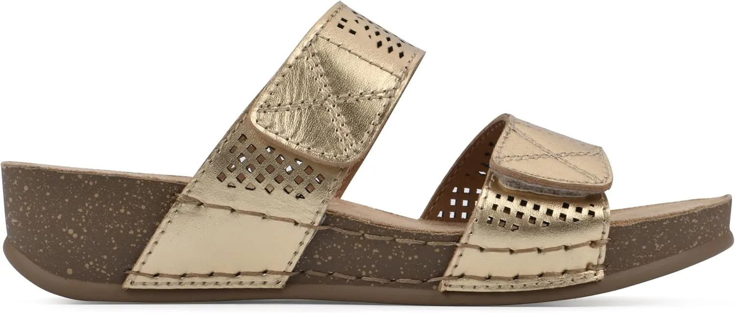 WHITE MOUNTAIN Women's Ferula Wedge Sandal