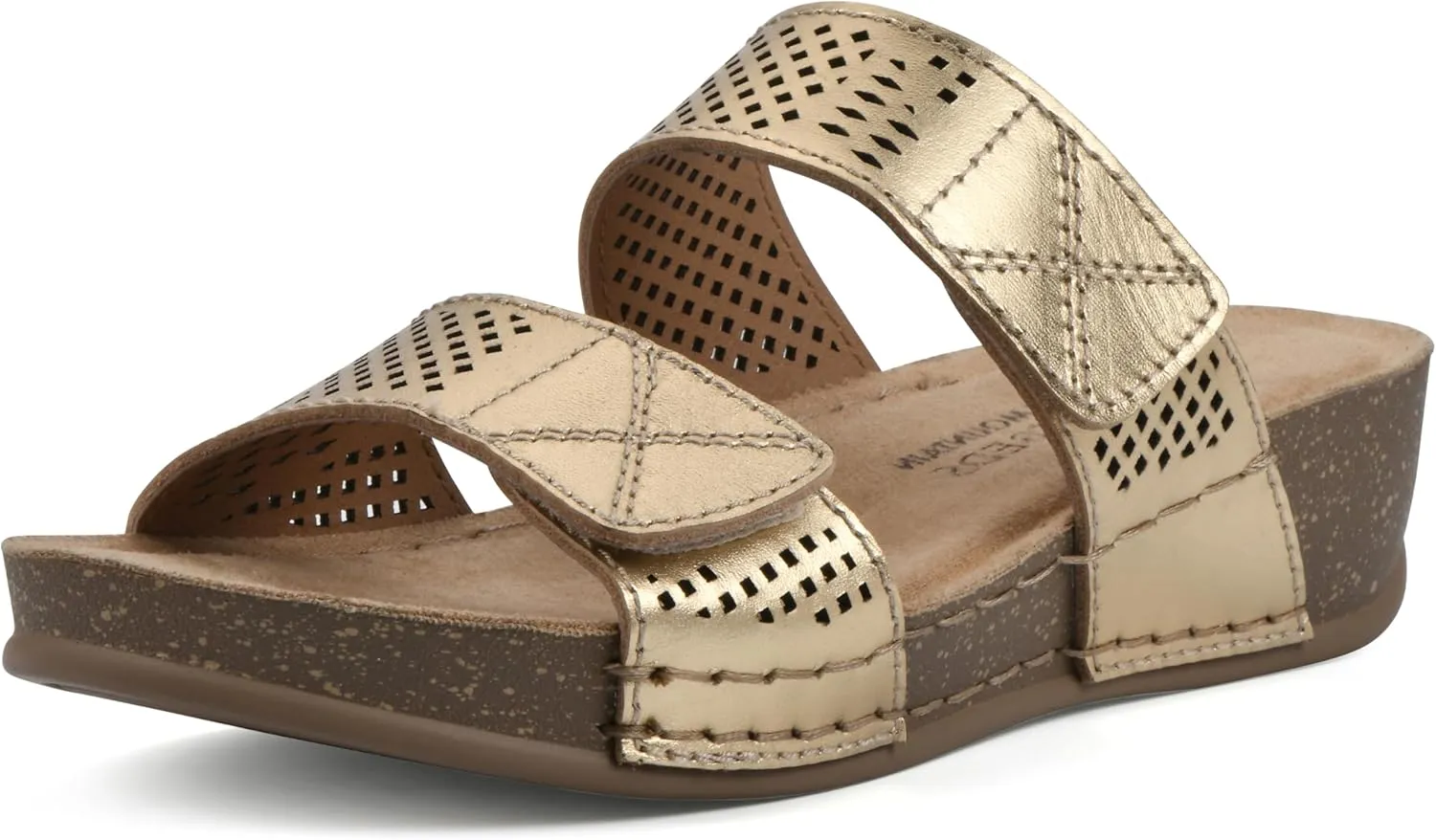 WHITE MOUNTAIN Women's Ferula Wedge Sandal