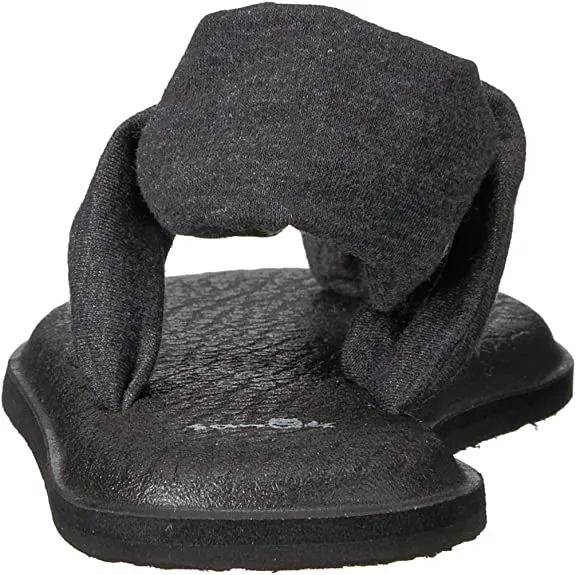 Wide assortment Sling Charcoal Ankle Sandals Cushioned On Sanuk Yoga Lightweight Slip Reliable customer care 2 Strap