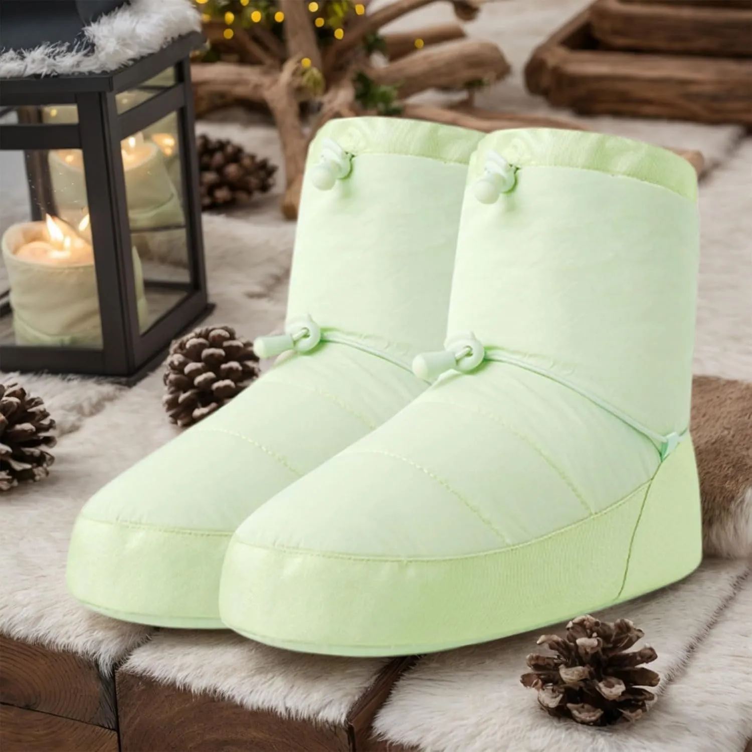 Winter Dance Boot Women Ballet Adult Warms Up Bootie Ankle Boot Dance Cotton Warm Nonslip Training