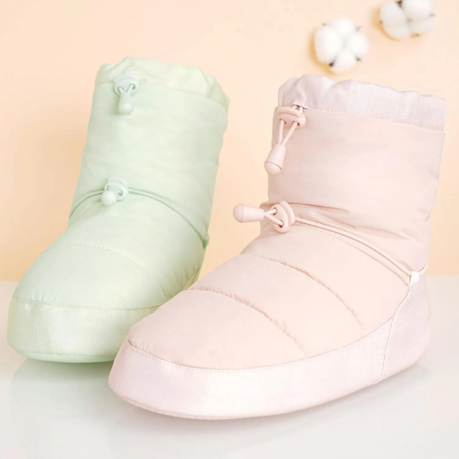 Winter Dance Boot Women Ballet Adult Warms Up Bootie Ankle Boot Dance Cotton Warm Nonslip Training