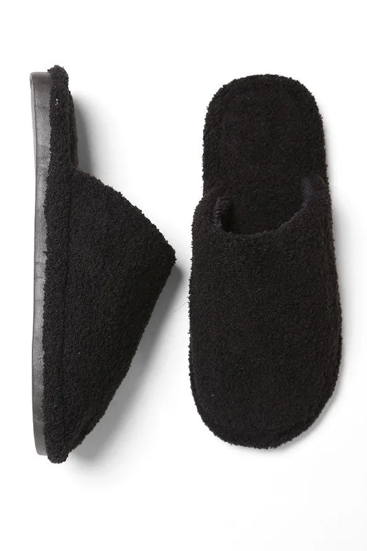 Winter Luxury Soft Solid Color Slipper