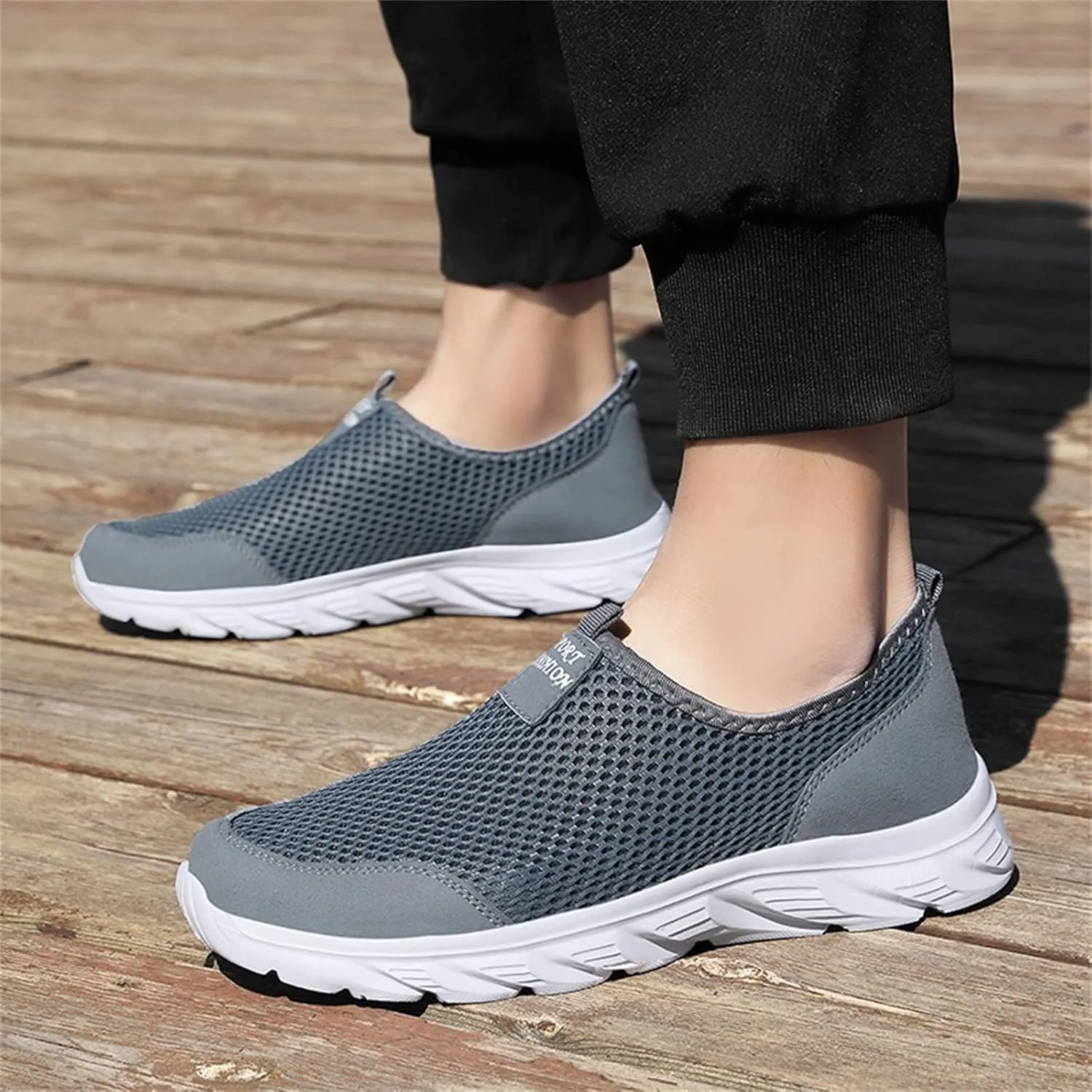 Women's Athletic Walking Shoes Slip On Casual Mesh Slip On Shoes Women Sports Ladies Casual Shoes Fashion Sneakers 2025 Brown Tennis Shoe Casual Loafers