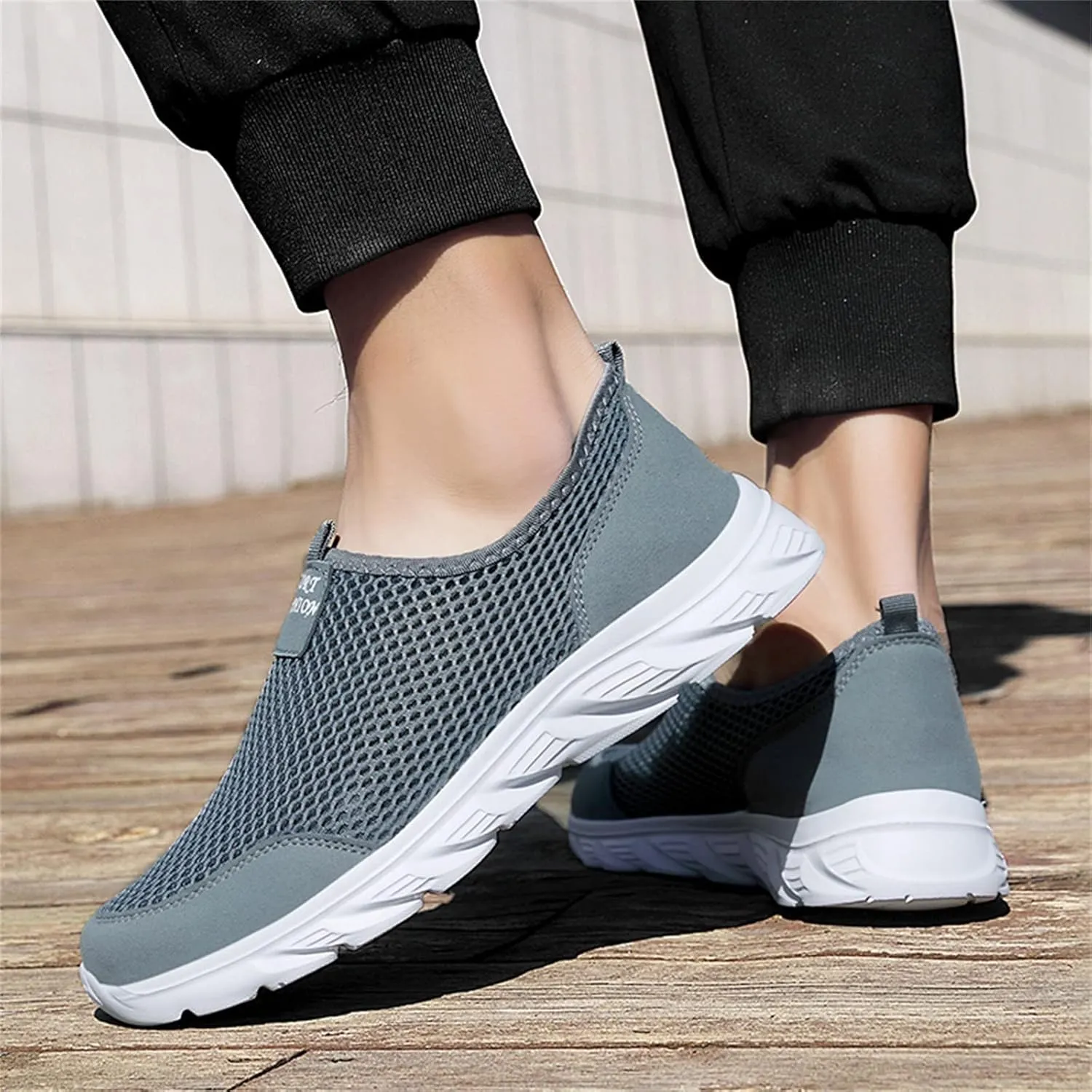 Women's Athletic Walking Shoes Slip On Casual Mesh Slip On Shoes Women Sports Ladies Casual Shoes Fashion Sneakers 2025 Brown Tennis Shoe Casual Loafers
