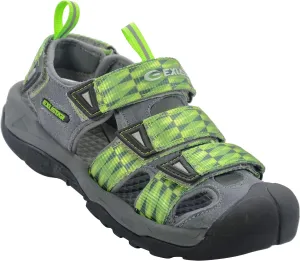 womens Cleat Cycling Sandal, Green/Grey, 41 - 42 Euro 8 8.5 US