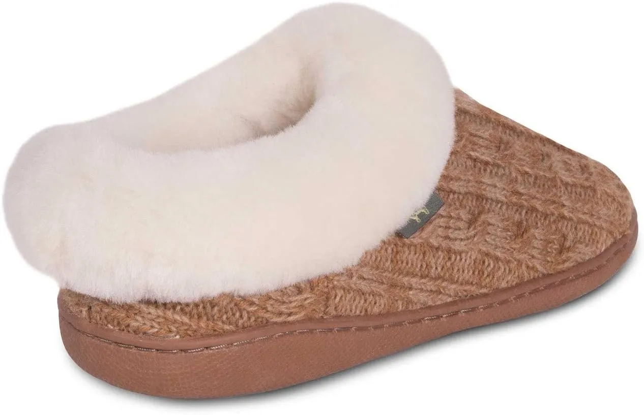 Womens Crochet Indoor House Slipper