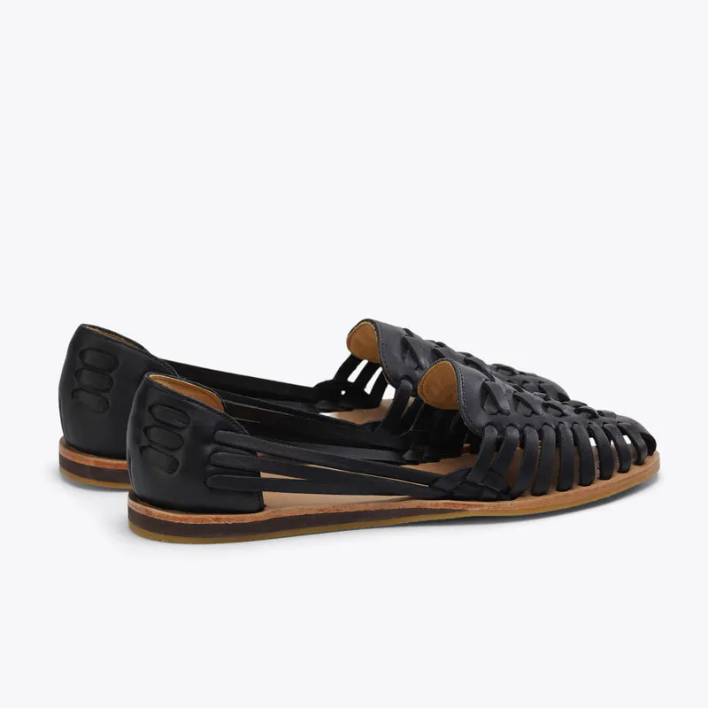 Women's Huarache Sandal Black