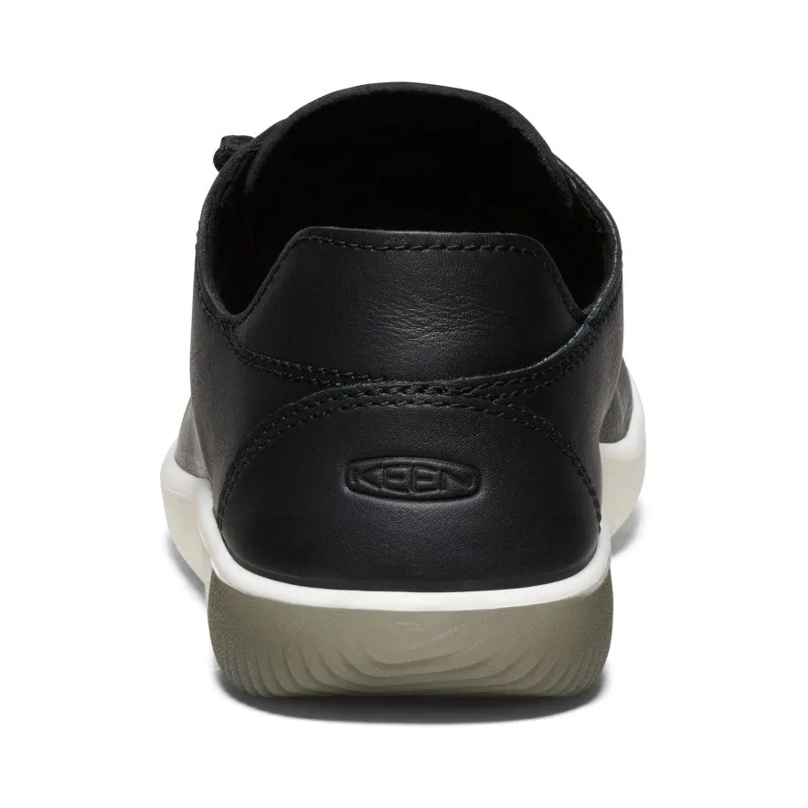 Women's KNX Unlined Leather Sneaker - Black/Star White