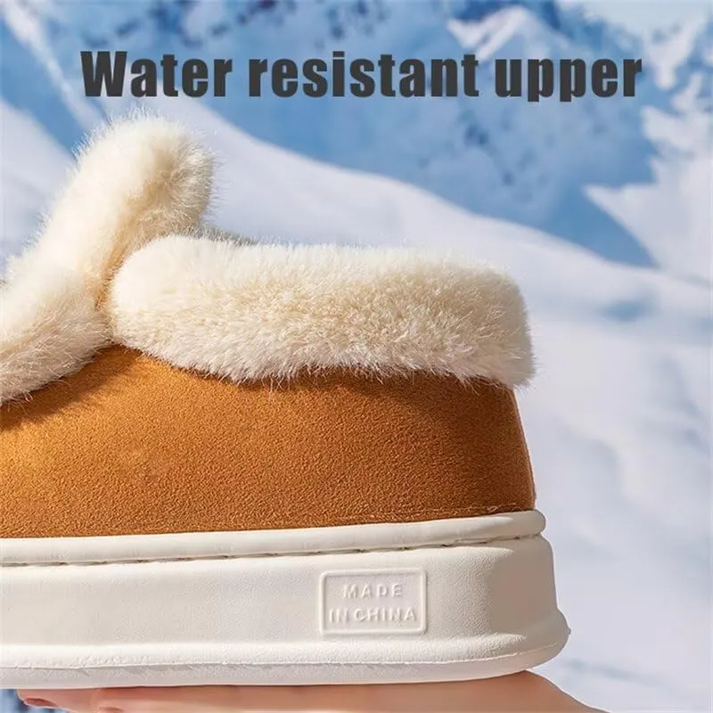 Women‘s Lovely Bowknot Warm Winter Shoes for Indoor Outdoor Bedroom Street Walking