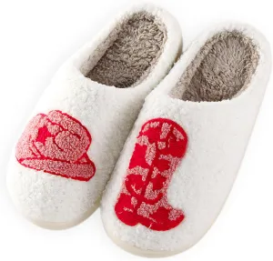 Women's Men's Funny Animal Slippers Cute Cartoon Plush Warm Comfy Couple Indoor Outdoor Home Shoes