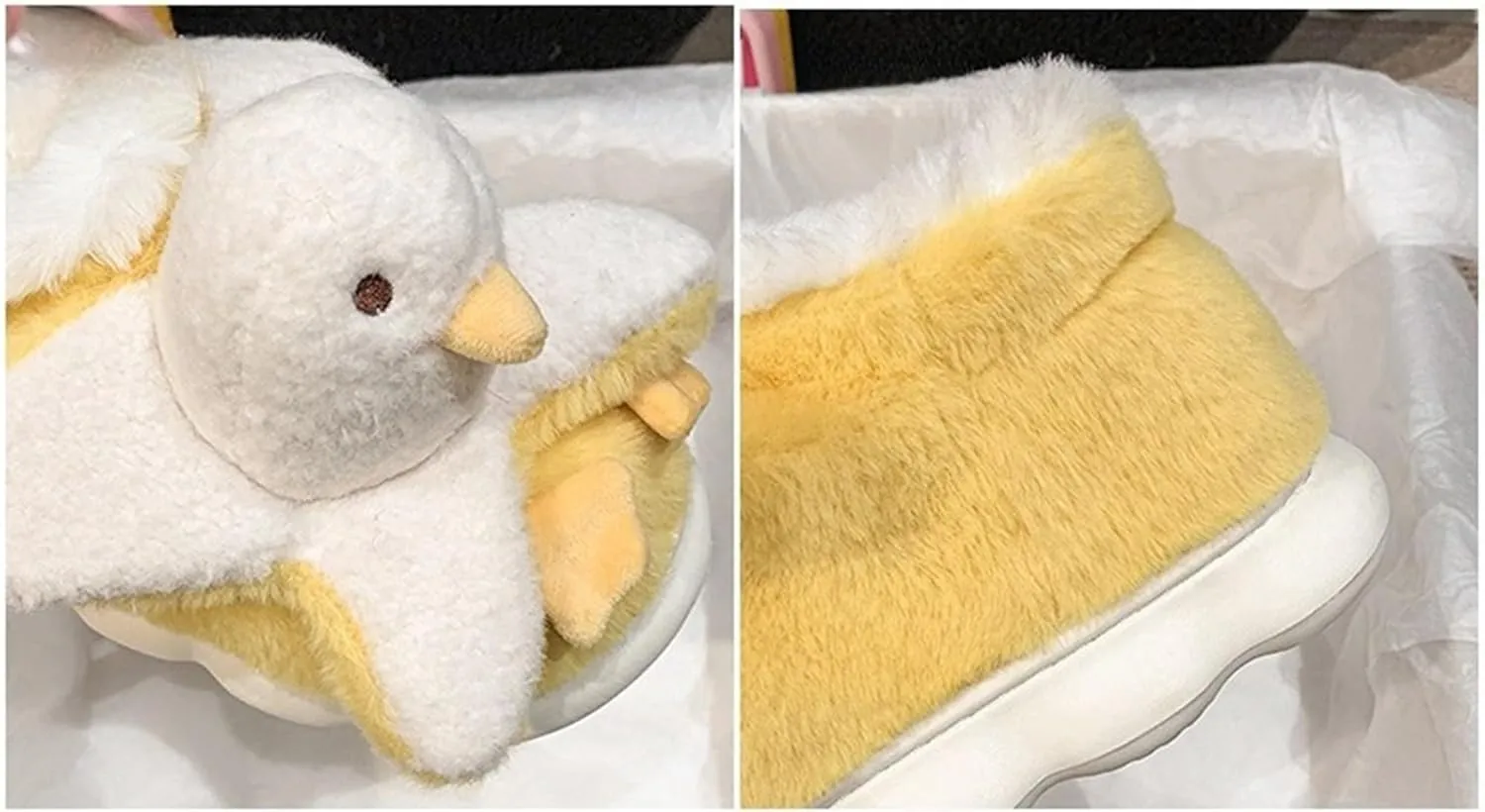 Women's Slippers Duck Slippers Animal Slippers Cute Slippers Plush Winter Home Cotton Slippers