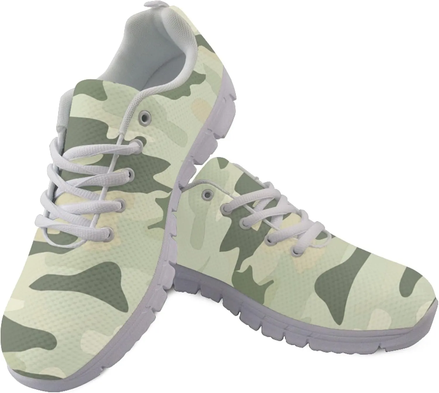 Womens Sports Shoes Trainer Running Causal Travel Sneaker Walking Low Heel Lace up Breathable Flexible Shoe