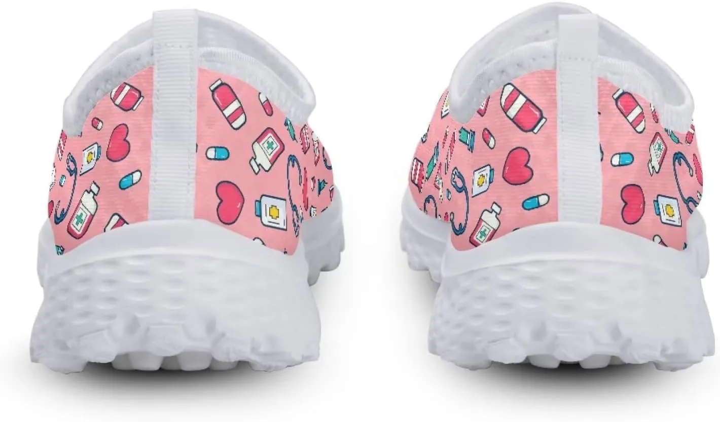 Womens Walking Shoes Casual Workout Running Sneakers Tennis Mesh Loafers