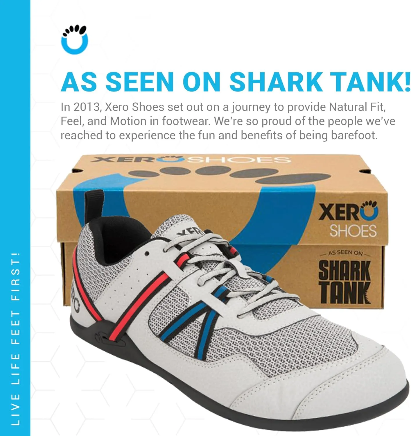 Xero Shoes Men’s Prio Barefoot Athletic Sneaker