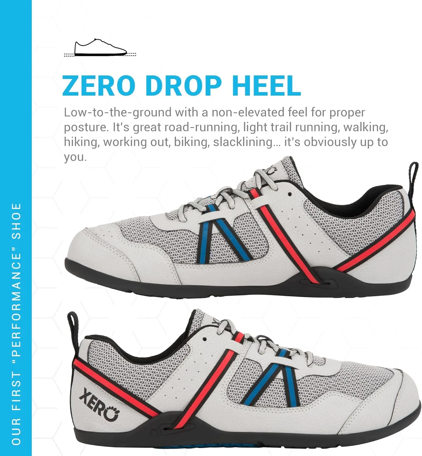 Xero Shoes Men’s Prio Barefoot Athletic Sneaker