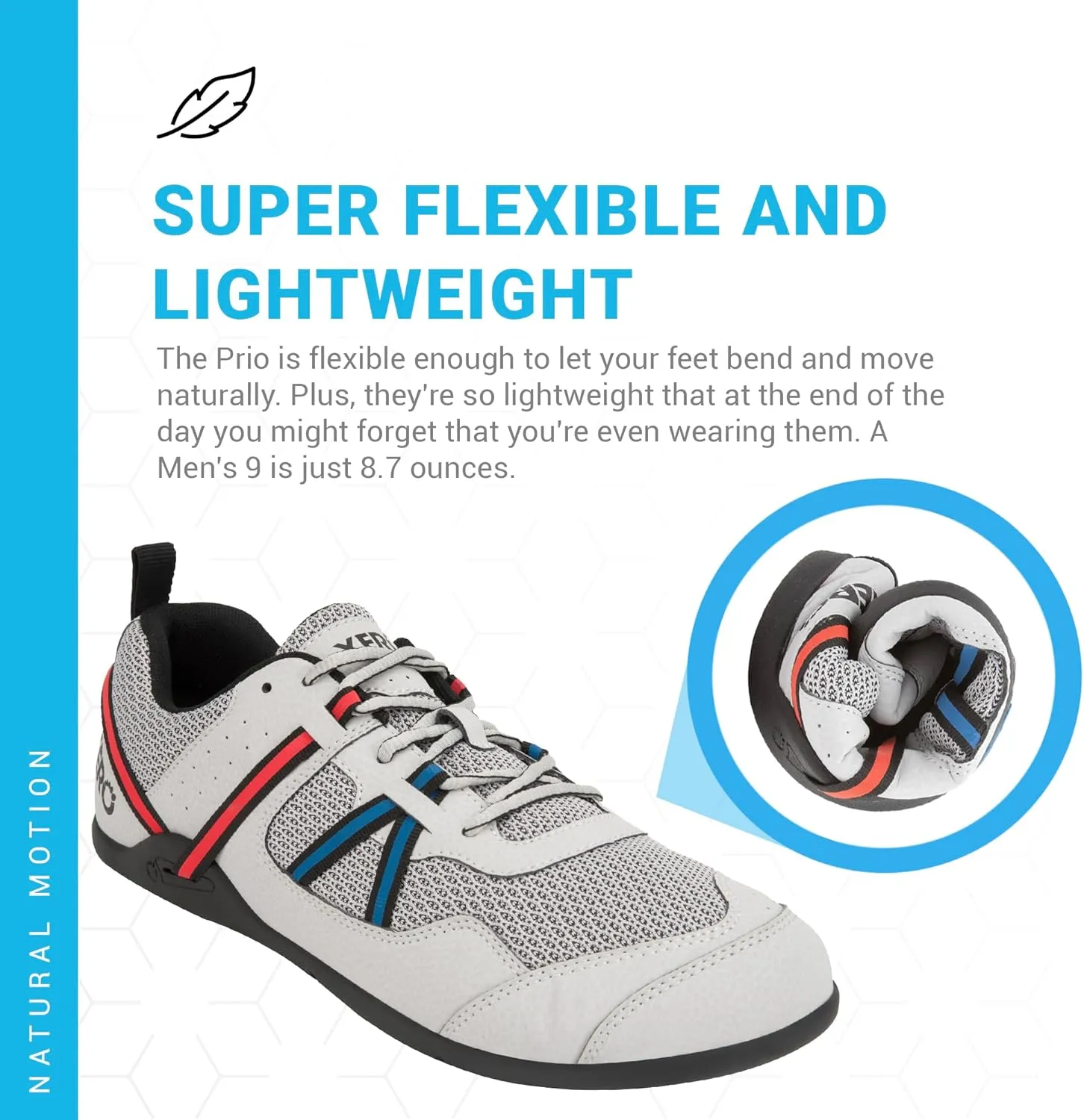 Xero Shoes Men’s Prio Barefoot Athletic Sneaker