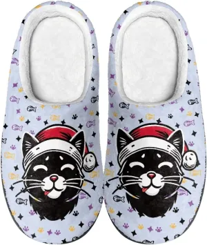 Yzaoxia Slippers for Women Size 5.5-12 Warm Cozy Bedroom Slippers Man Soft Plush House Slippers