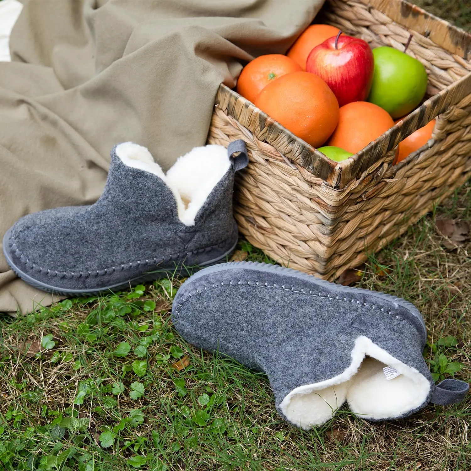 Zizor Women's Moccasin Bootie Slippers with Cosy Memory Foam, Ladies' Toasty Slip on House Shoes with Hard Outdoor Indoor Rubber Sole